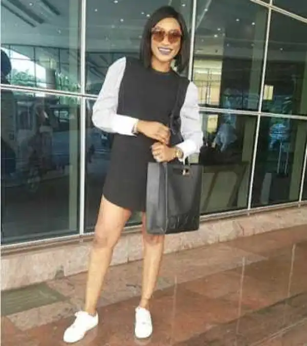 " Mama Doggy": Fans Come For Actress Oge Okoye After She Stepped Out With Her Gucci Handbag